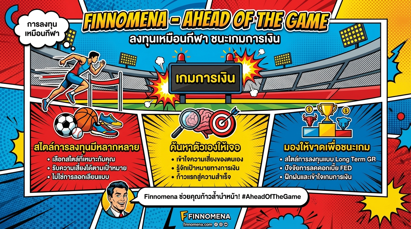 Finnomena – Ahead of the Game: ลงทุนเหมือนกีฬา ชนะเกมการเงิน