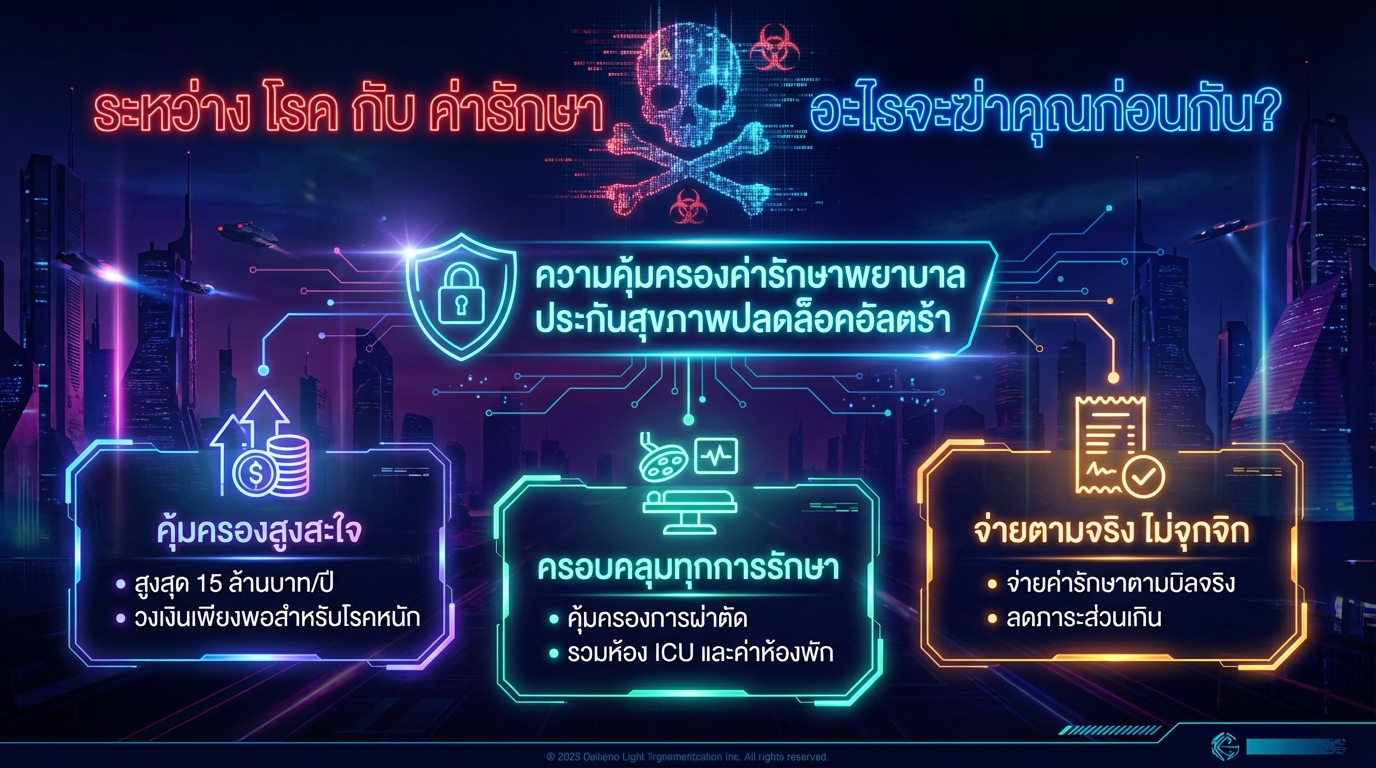 ระหว่าง โรค กับ ค่ารักษา อะไรจะฆ่าคุณก่อนกัน?