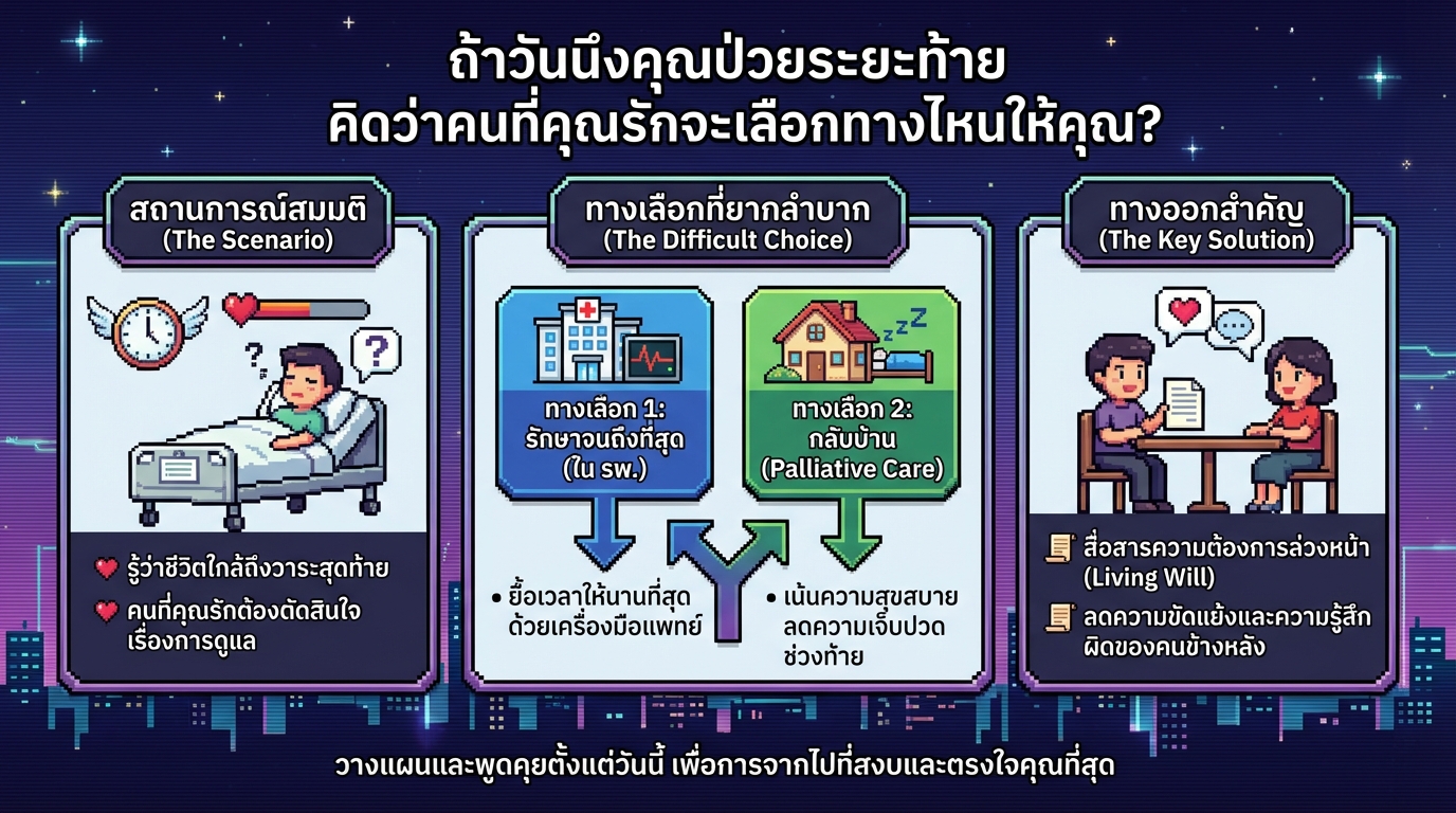 ถ้าวันนึงคุณป่วยระยะท้าย คนรักจะเลือกทางไหน?